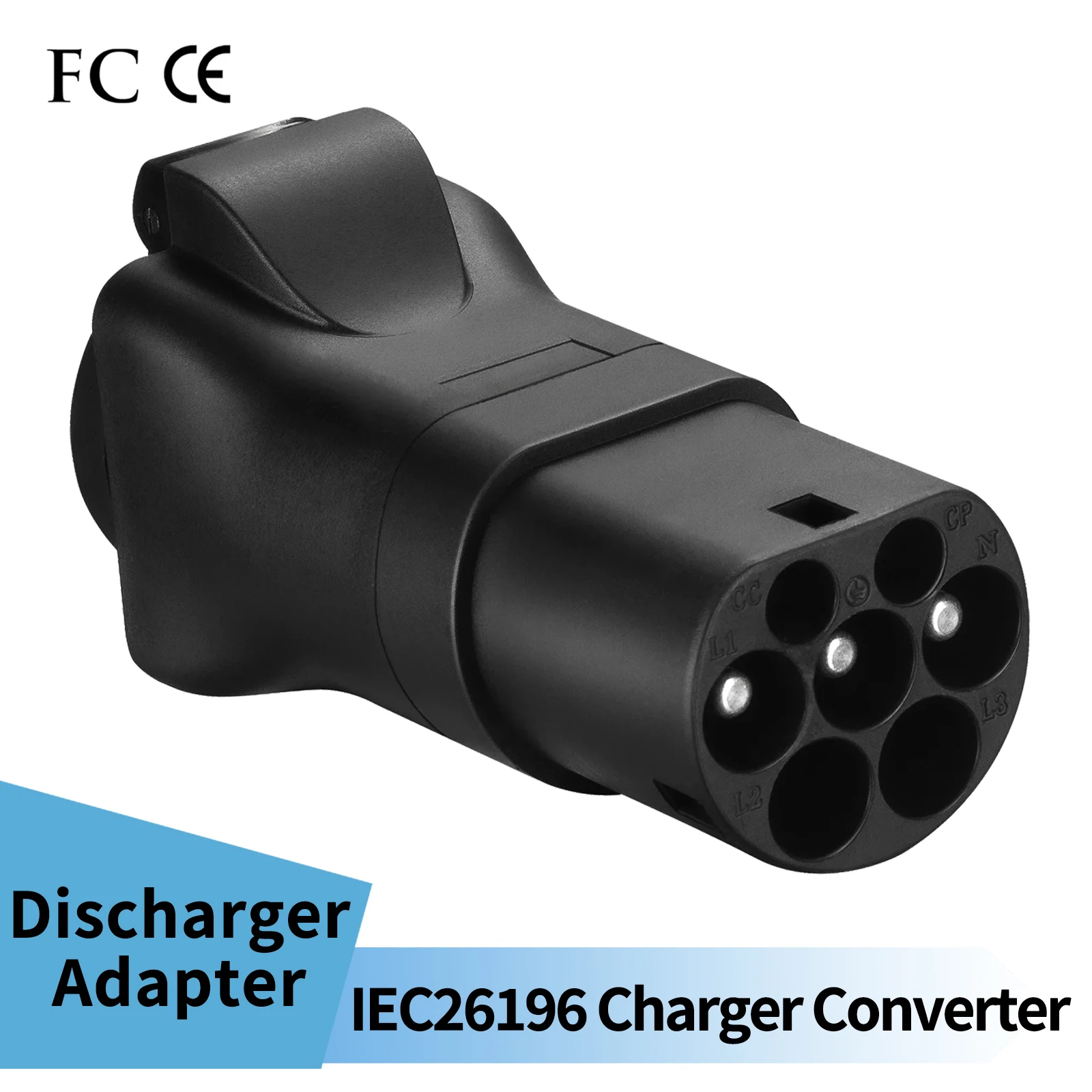 Electric Scooter Charger - Type2 EV Charger Adapter EVSE IEC62196