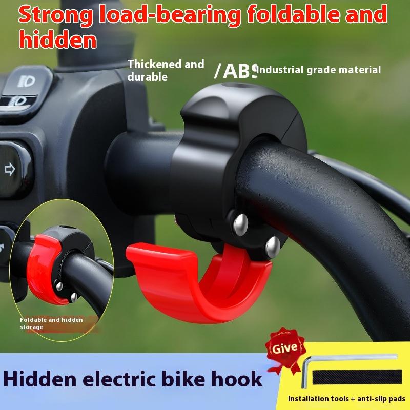 Scooter Helmet Set - (BF06)1 Set Fiets Scooter Motorhelm Haak