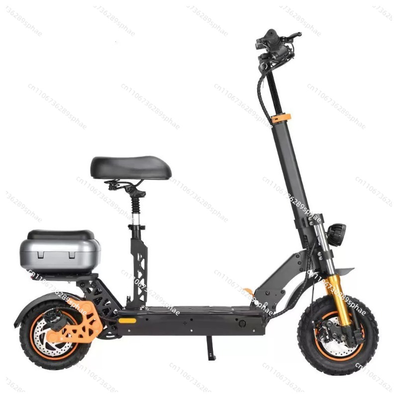 Folding Electric Scooter - Draagbare 800W48V lithiumbatterij opvouwbare volwassene met