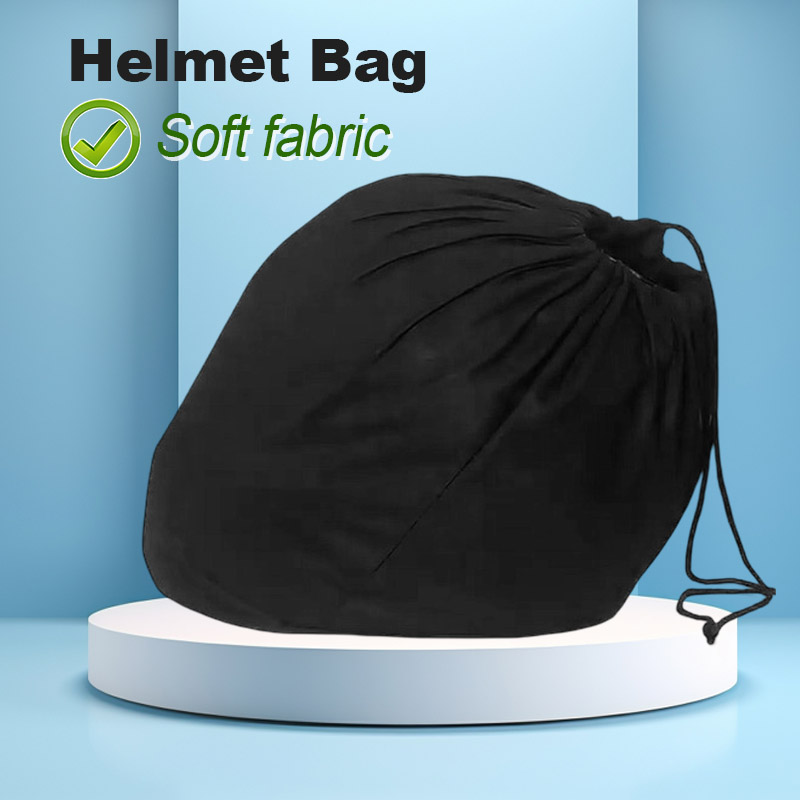 Scooter Helmet Set - Zachte helmtas Pluche zak met trekkoord