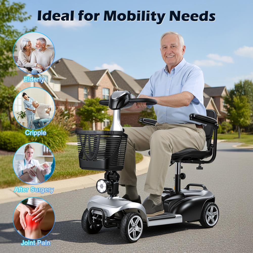 Mobiliteits scooter met LED-ve - Electric Scooter Adults recensie en prijs