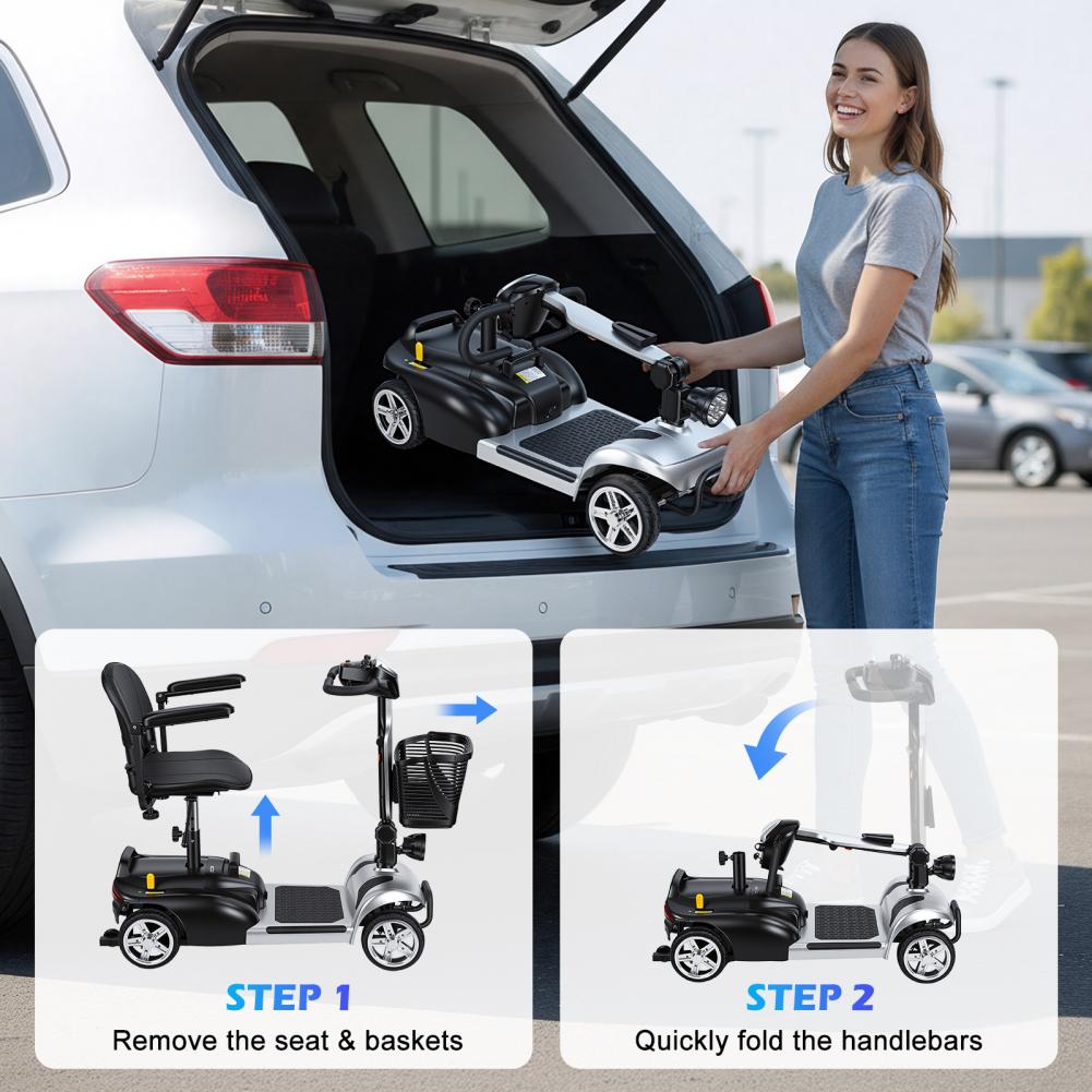 Mobiliteits scooter met LED-ve - Electric Scooter Adults recensie en prijs