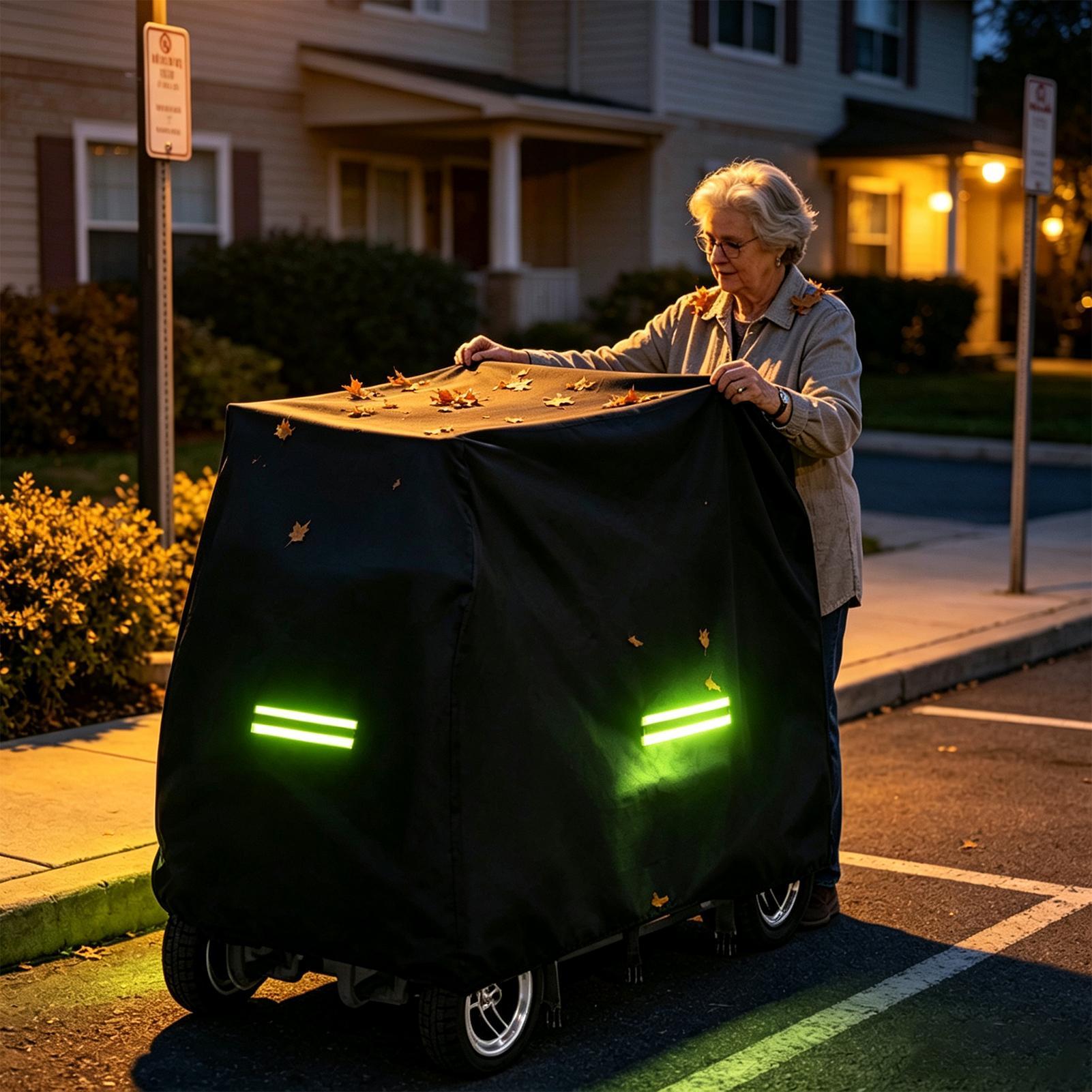 Hoes voor mobiliteits scooter, - Electric Scooter Rain Cover recensie en prijs