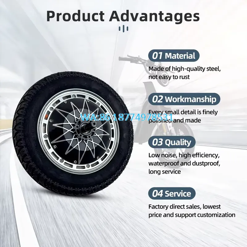 Wmwmnu voor krachtige 12 inch  - 60V 5000W Brushless Hub Motor recensie en prijs