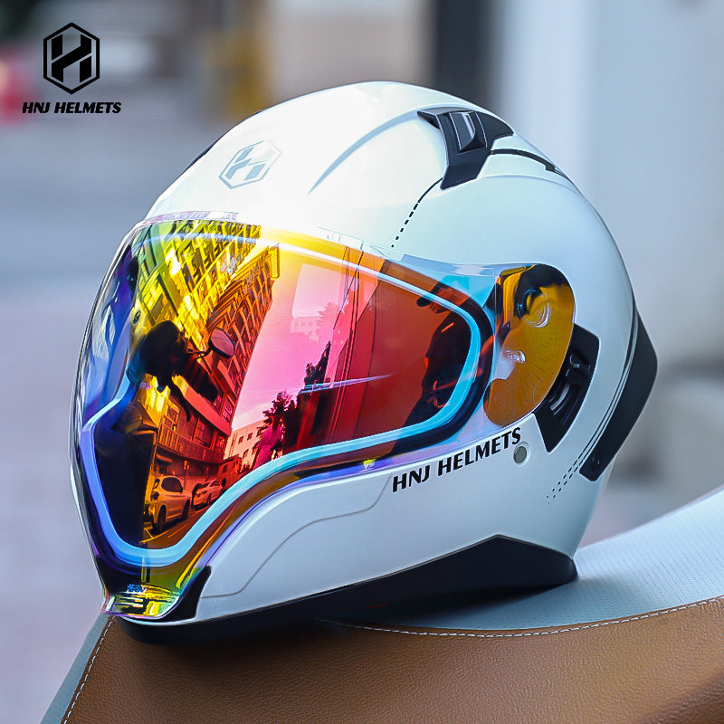 DOT-gecertificeerde full-face  - Scooter Helmet Set recensie en prijs