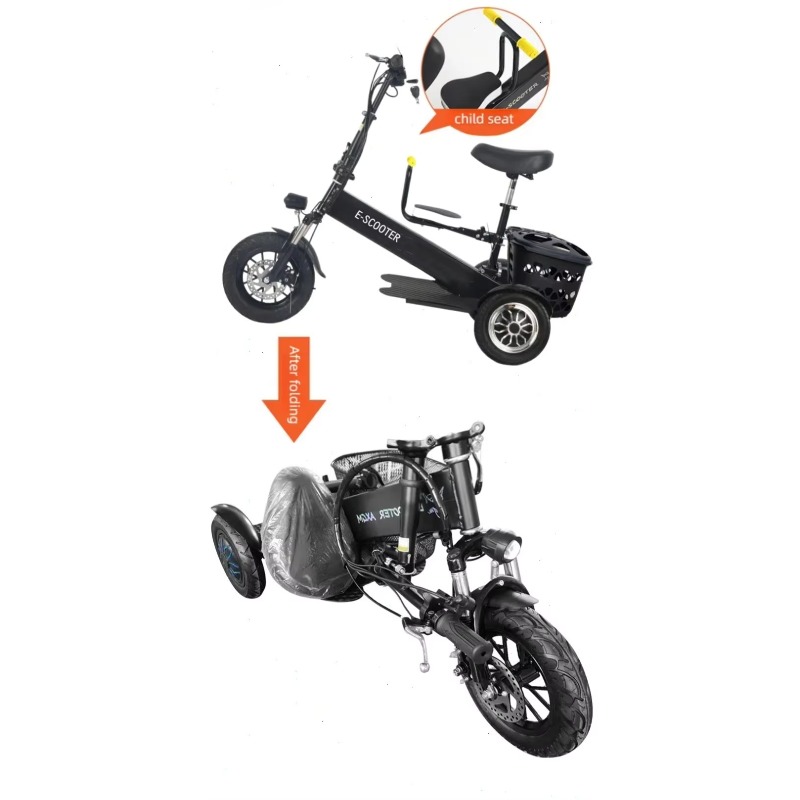 【2026】3-wiel 2-persoons opvouw - Folding Electric Scooter recensie en prijs
