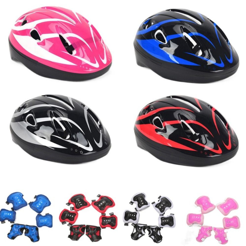 Kinder Helm Knie Elleboog Pads - Scooter Helmet Set recensie en prijs