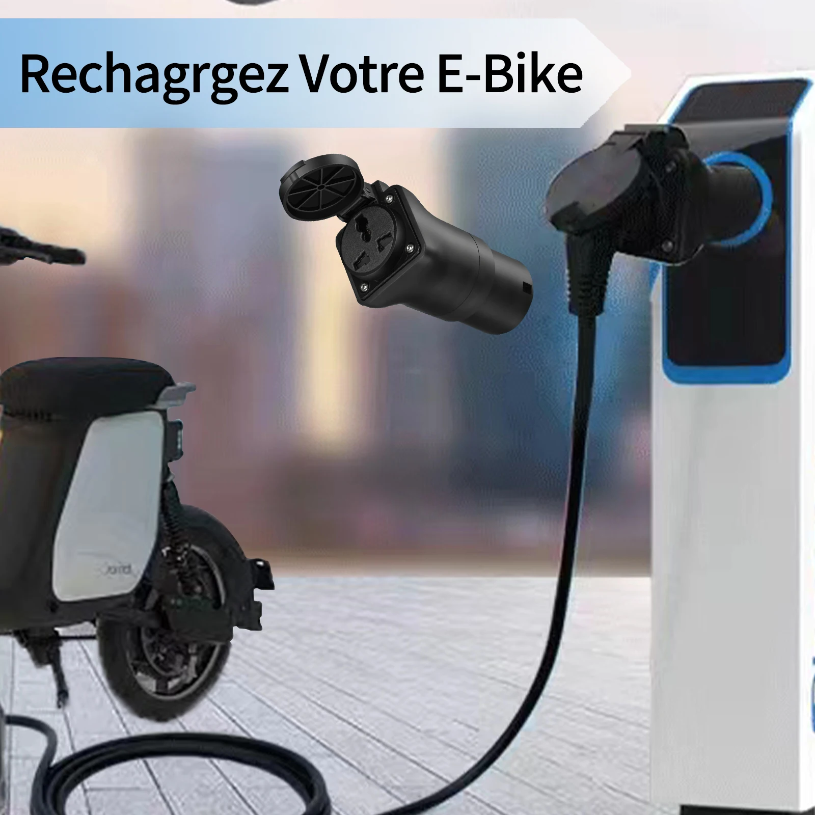 Type2 EV Charger Adapter EVSE  - Electric Scooter Charger recensie en prijs