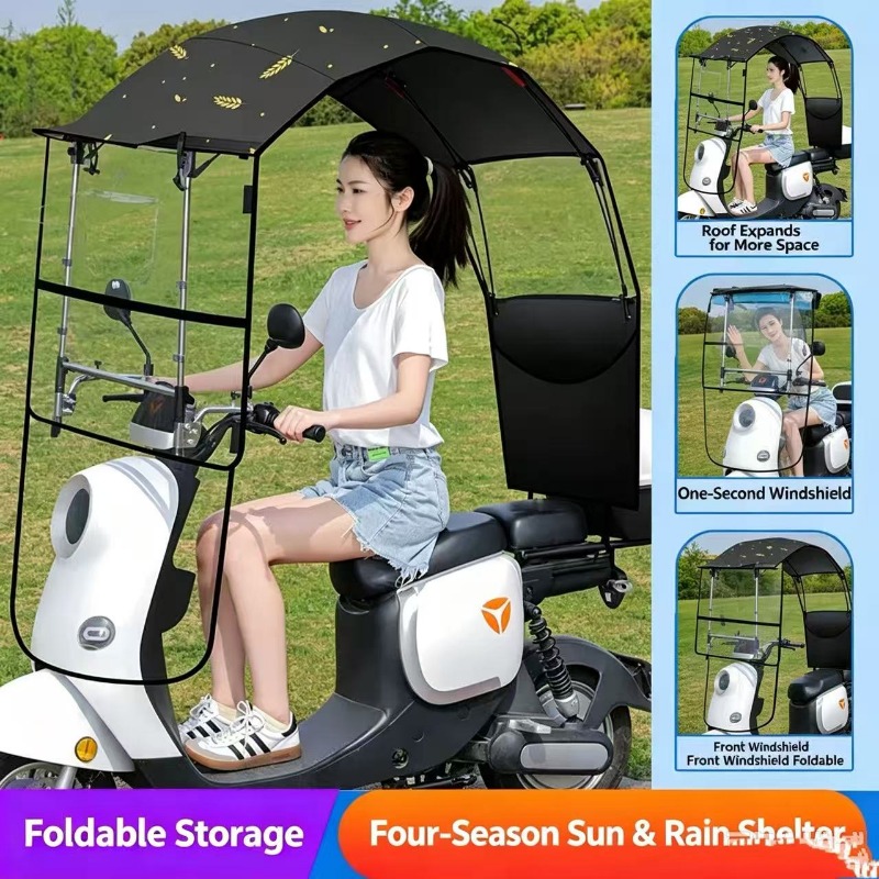 Winddicht, waterdicht, elektri - Electric Scooter Rain Cover recensie en prijs
