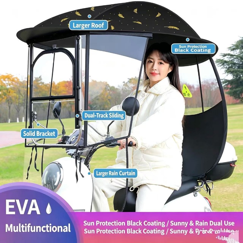 Winddicht, waterdicht, elektri - Electric Scooter Rain Cover recensie en prijs