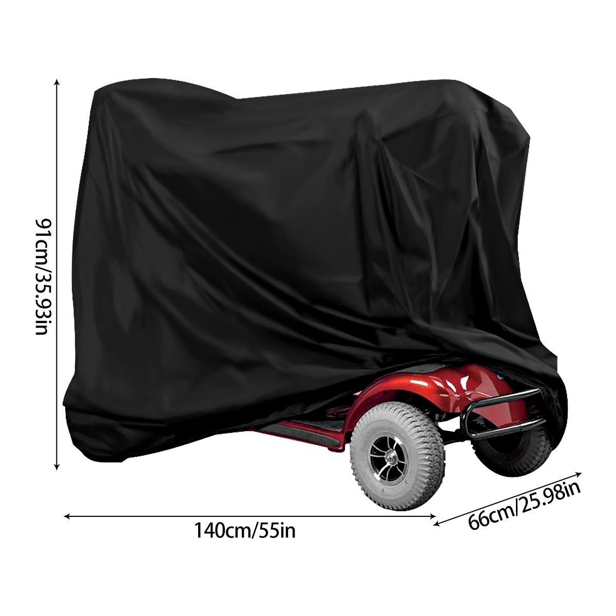 Waterdichte hoes voor scootmob - Electric Scooter Rain Cover recensie en prijs