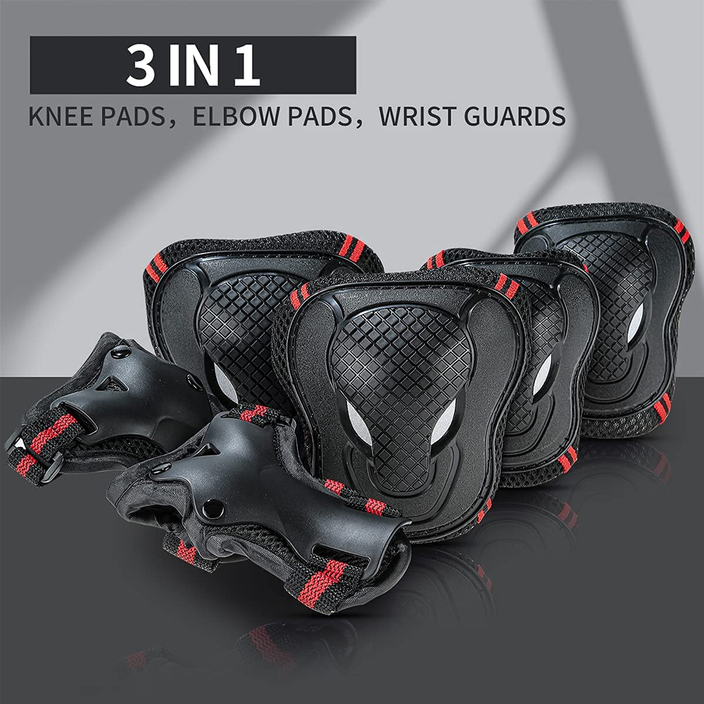 BraceTop 6 stks/set Tieners &  - Scooter Helmet Set recensie en prijs