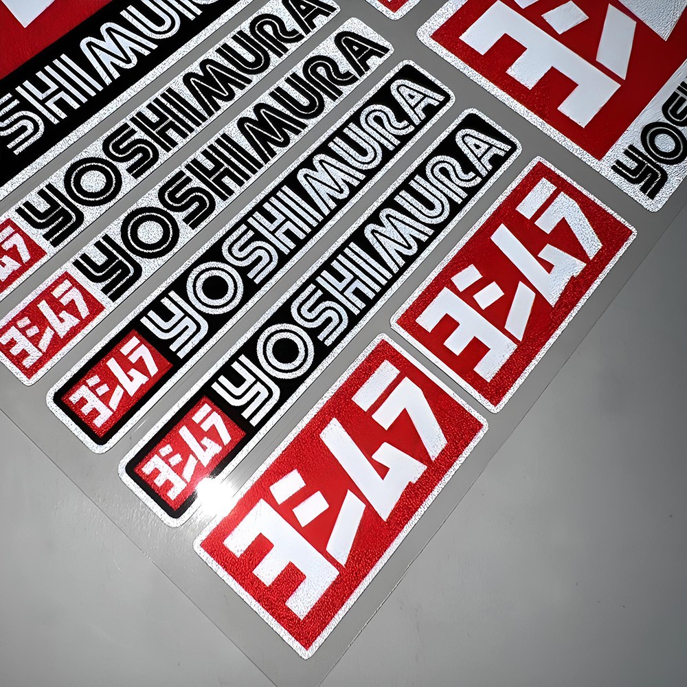 Racing Stickers Set Waterdicht - Scooter Helmet Set recensie en prijs