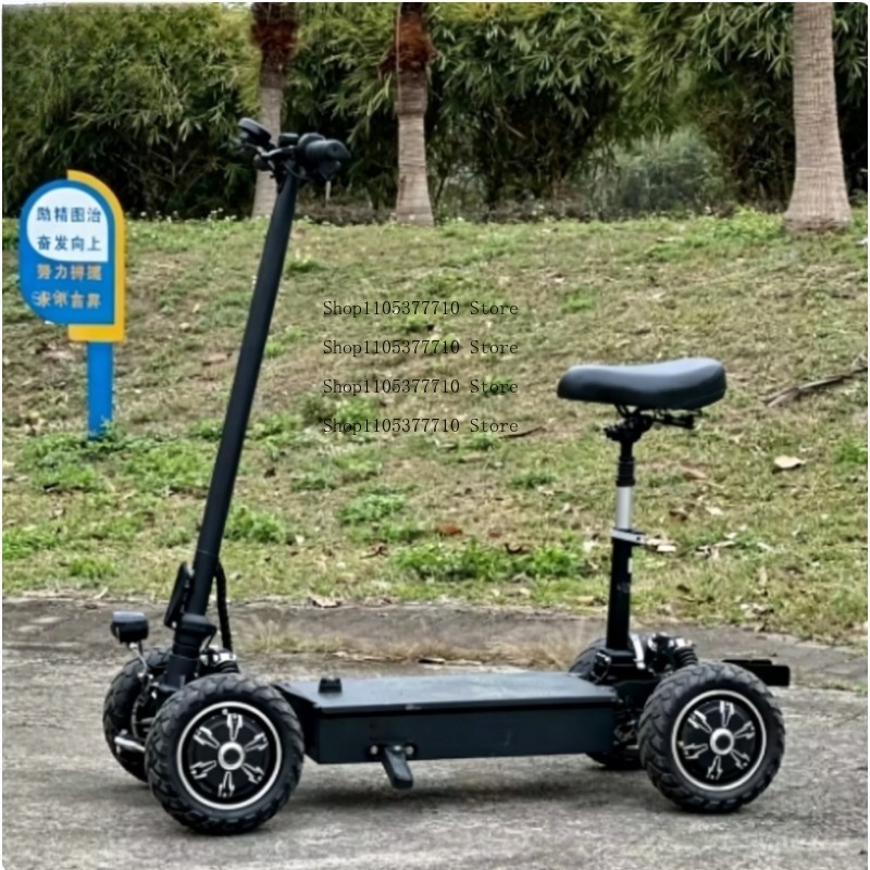 Elektrische vierwielige scoote - Folding Electric Scooter recensie en prijs